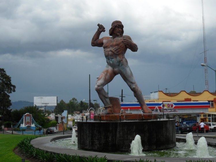 Tlahuicole Panoramio Photo of Estatua de Tlahuicole Heroe Tlaxcalteca en