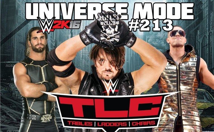 TLC: Tables, Ladders & Chairs (2016) WWE 2K16 UNIVERSE MODE213 TLC Tables Ladders and Chairs 2016