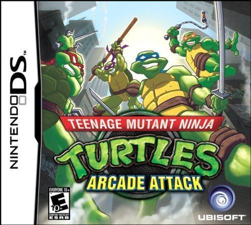 TMNT (video game) Amazoncom Teenage Mutant Ninja Turtles Arcade Attack Nintendo DS