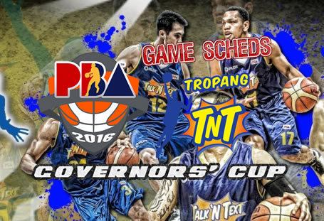 TNT KaTropa List of Games Schedules TNT Katropa 2016 PBA Governors Cup Top
