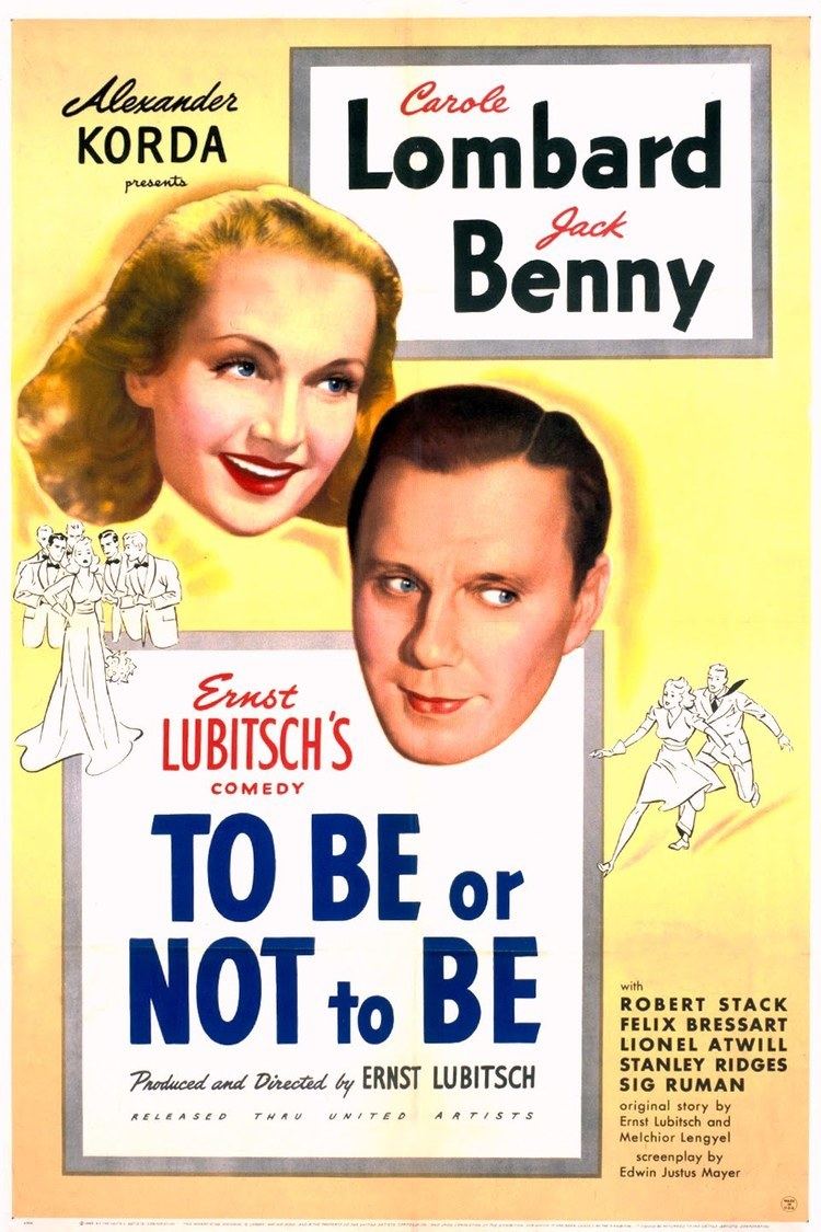 To Be or Not to Be (1942 film) wwwgstaticcomtvthumbmovieposters1972p1972p