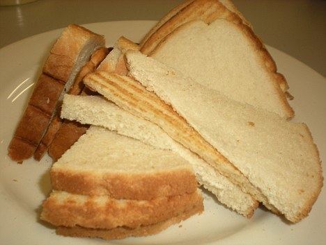 Toast sandwich Toast sandwich Short of cash Have an 39austerity39 lunch toast