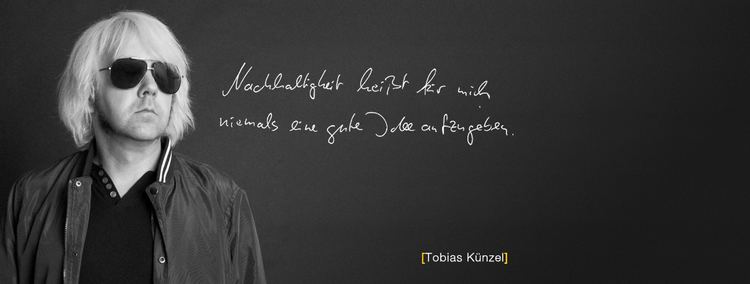 Tobias Künzel Gesichter der Nachhaltigkeit Tobias Knzel