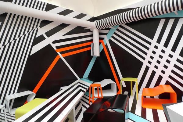 Tobias Rehberger Tobias Rehberger39s Optical Installations and Playful