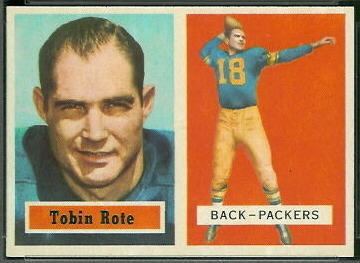 Tobin Rote Tobin Rote was a QB for the 1950s Packers Page 2