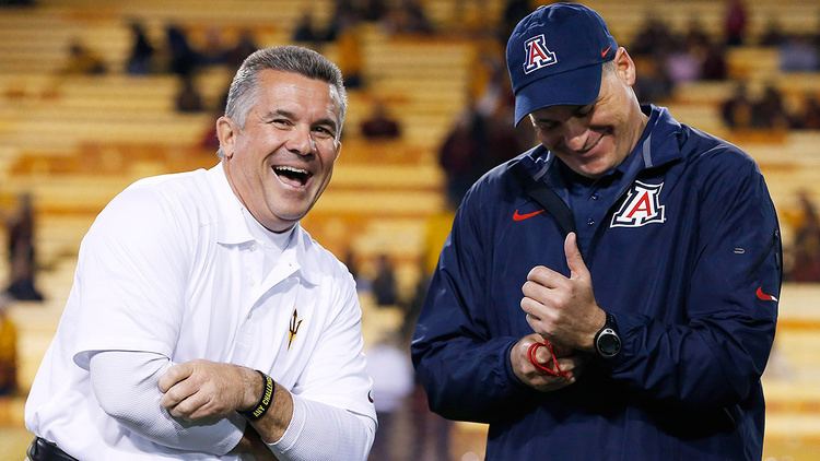 Todd Graham College Sweethearts Todd Graham and Rich Rodriguez Bring the Golden