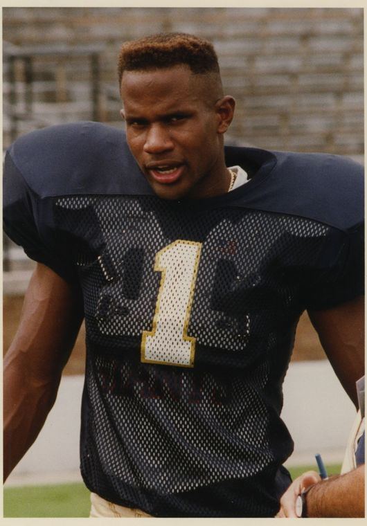 Todd Lyght Archive photos Todd Lyght at Notre Dame Notre Dame