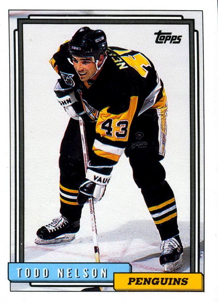 Todd Nelson (ice hockey) Todd Nelson Players cards since 1992 1993 penguinshockey