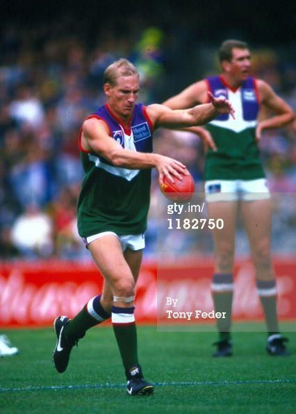 Todd Ridley TODD RIDLEY KICKS FIRST AFL GOAL FOR FREMANTLE DOCKERS AGAINST
