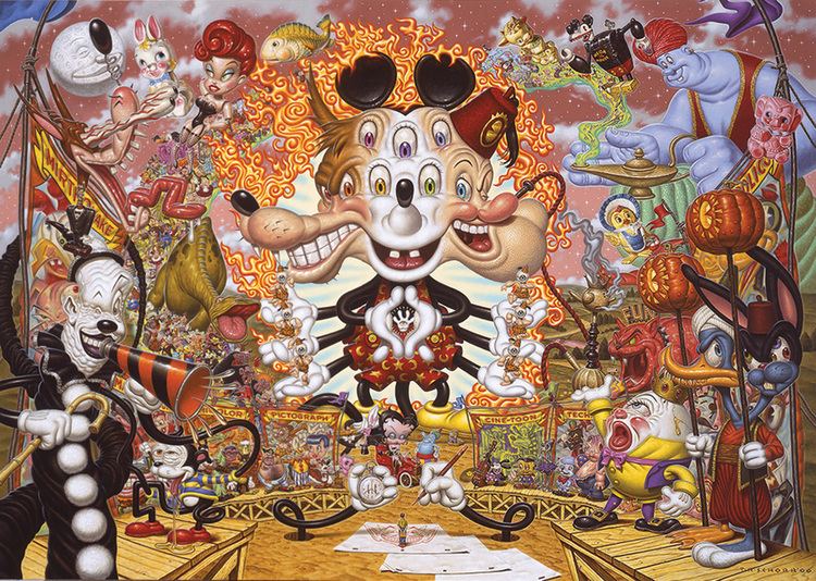 Todd Schorr The Spectre Of Cartoon Appeal by Todd Schorr