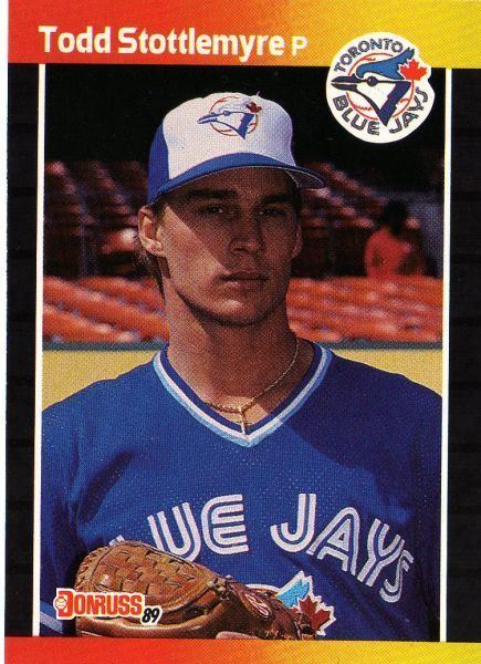 Todd Stottlemyre TORONTO BLUE JAYS Todd Stottlemyre 620 DONRUSS 1989 MLB Baseball