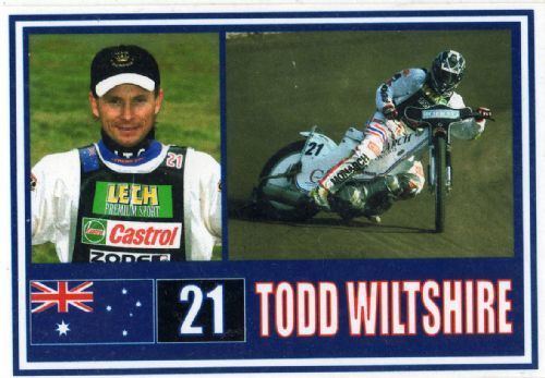 Todd Wiltshire AUSTRALIA Todd Wiltshire 21 SPEEDWAY Trading Card