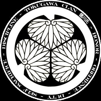 Tokugawa clan Tokugawa Clan Black amp White Seal Shirt William Marshal Storecom