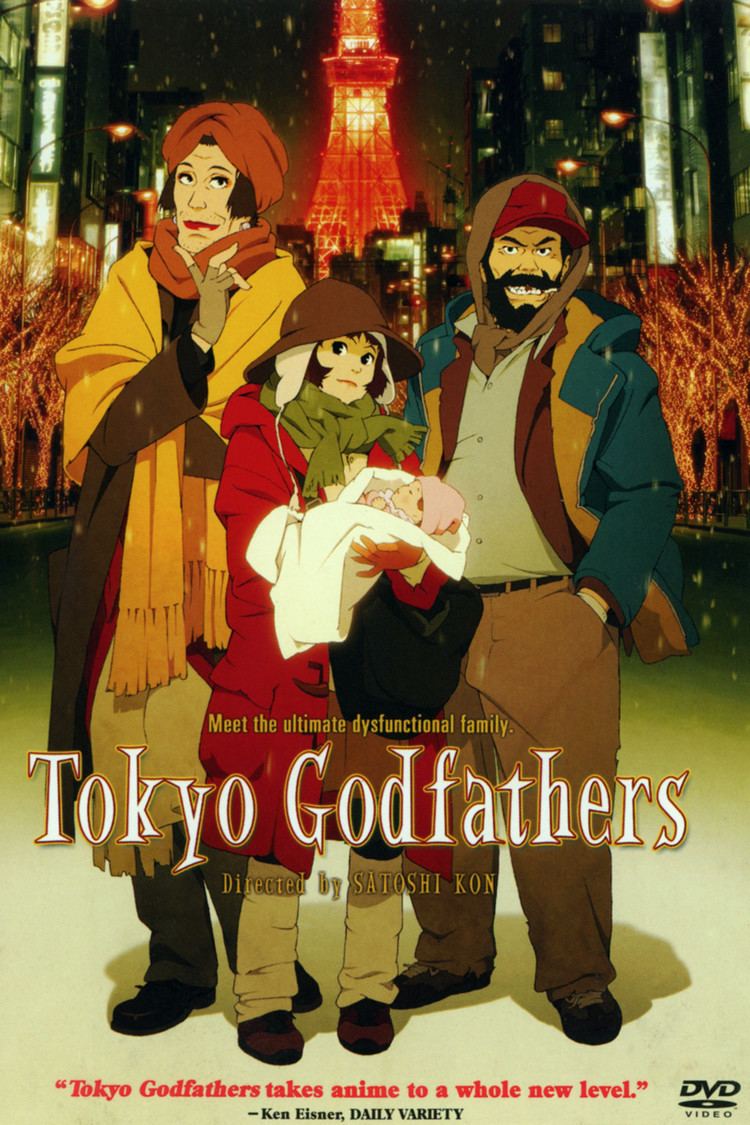 Tokyo Godfathers wwwgstaticcomtvthumbdvdboxart33806p33806d