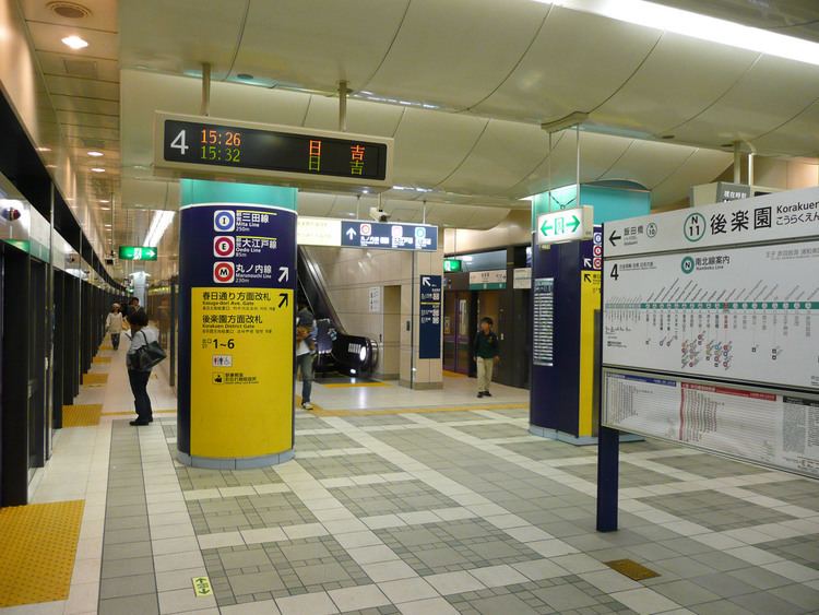 Tokyo Metro Namboku Line httpsuploadwikimediaorgwikipediacommons11