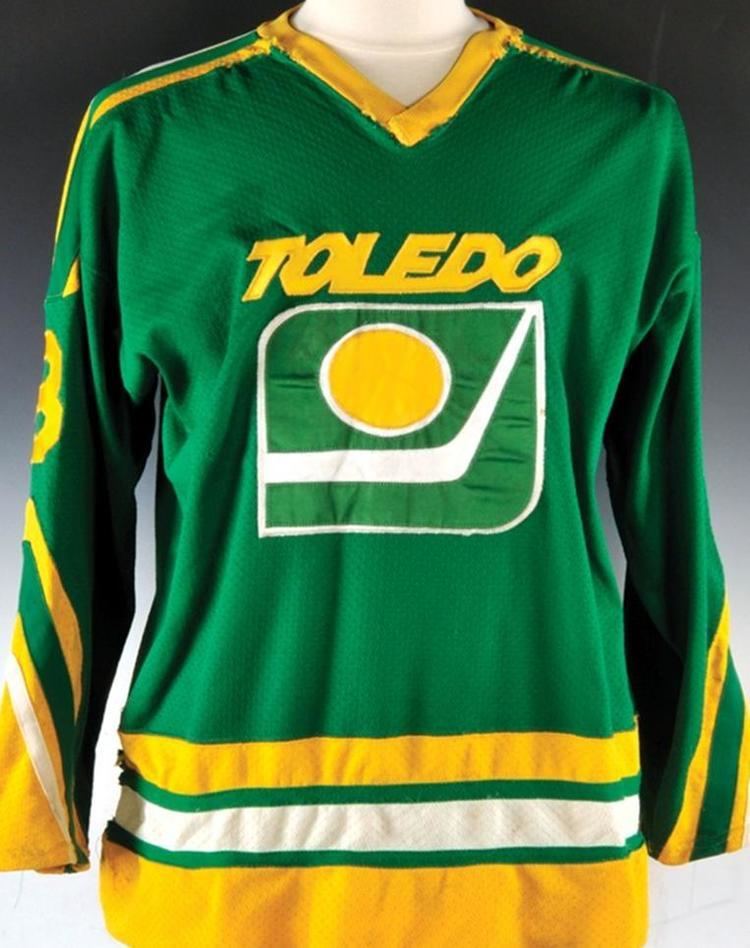 Toledo Goaldiggers Toledo Goaldiggers 1981 vintage hockey jersey