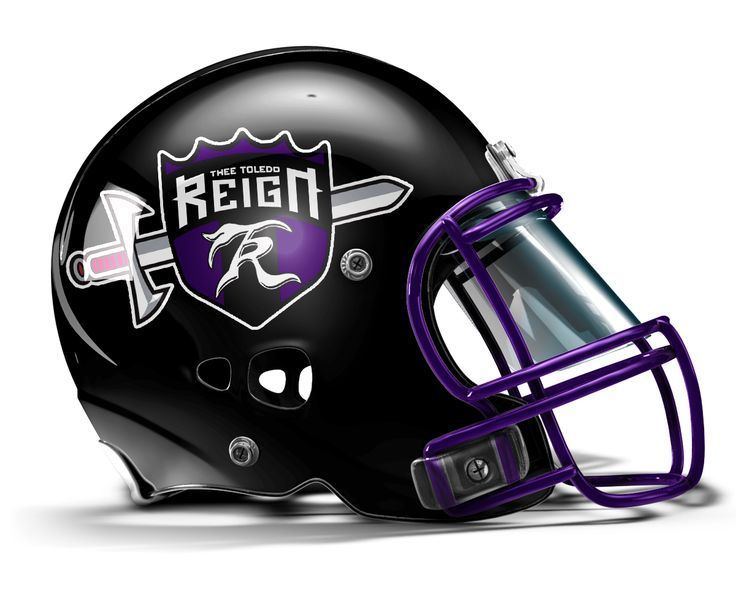 Toledo Reign A Women Football Team Toledo Reign that i helmet mock up I made a