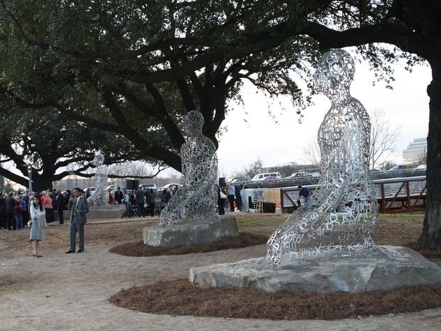 Tolerance (sculpture) Tolerancequot sculptures along Allen Parkway promote Houston39s