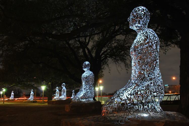 Tolerance (sculpture) Mawlana Hazar Imam partners with the City of Houston in