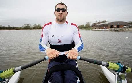 Tom Aggar Tom Aggar all set for his 2008 Paralympic rowing debut in