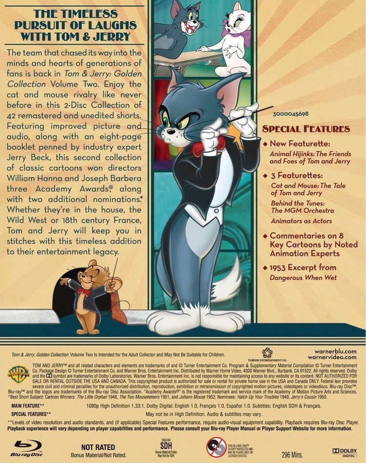 Tom and Jerry Golden Collection Tom and Jerry The Golden Collection Volume Two Bluray