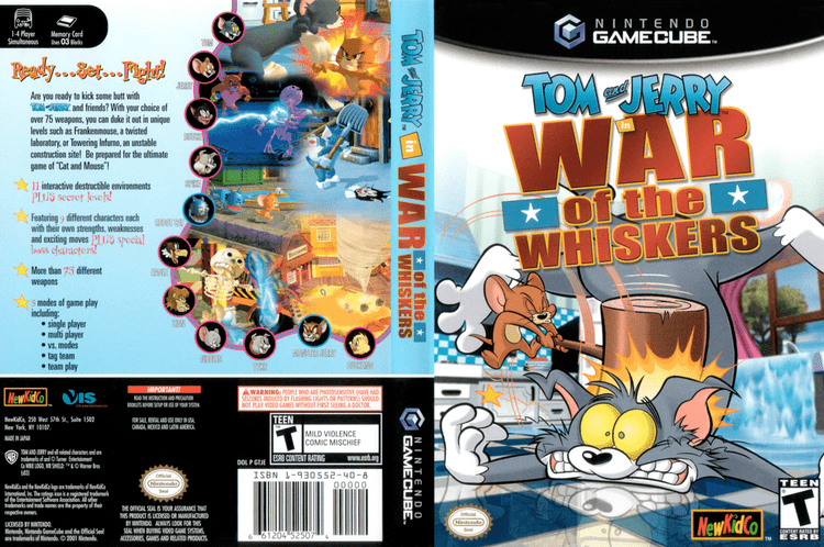Tom and Jerry in War of the Whiskers GTJE5L Tom amp Jerry in War of the Whiskers