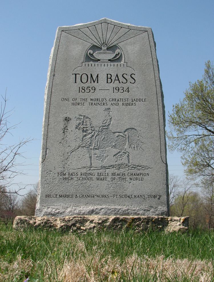 Tom Bass (horse trainer) Saddlebred Horse Trainer Tom Bass Buried Mexico MO Simmons Stables