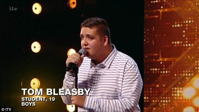 Tom Bleasby Jessie J viral video star Tom Bleasby blows judges39 minds with X