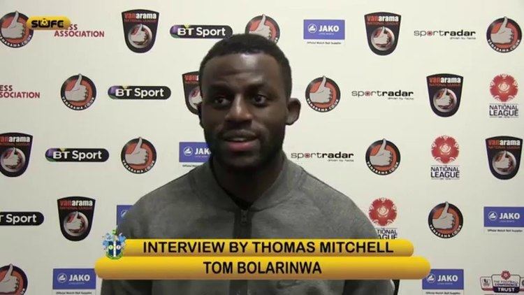 Tom Bolarinwa Sutton United Tom Bolarinwa talks to SUFCtv 241215 YouTube