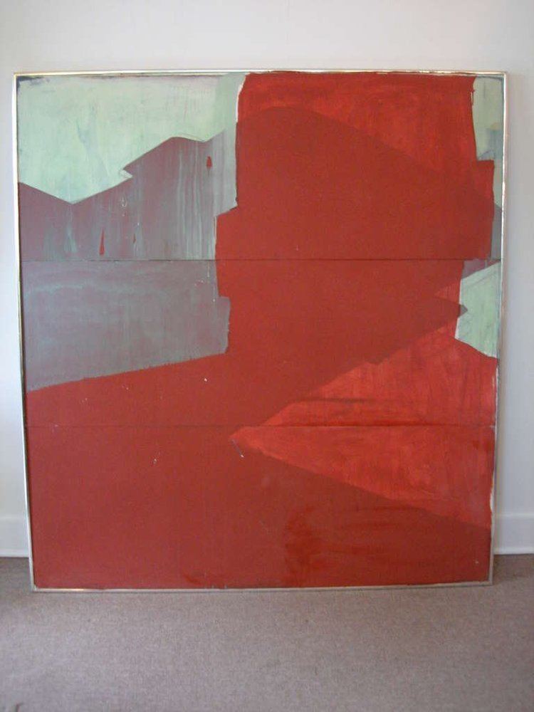 Tom Bostelle Oversized Tom Bostelle Painting 19212005 For Sale at 1stdibs