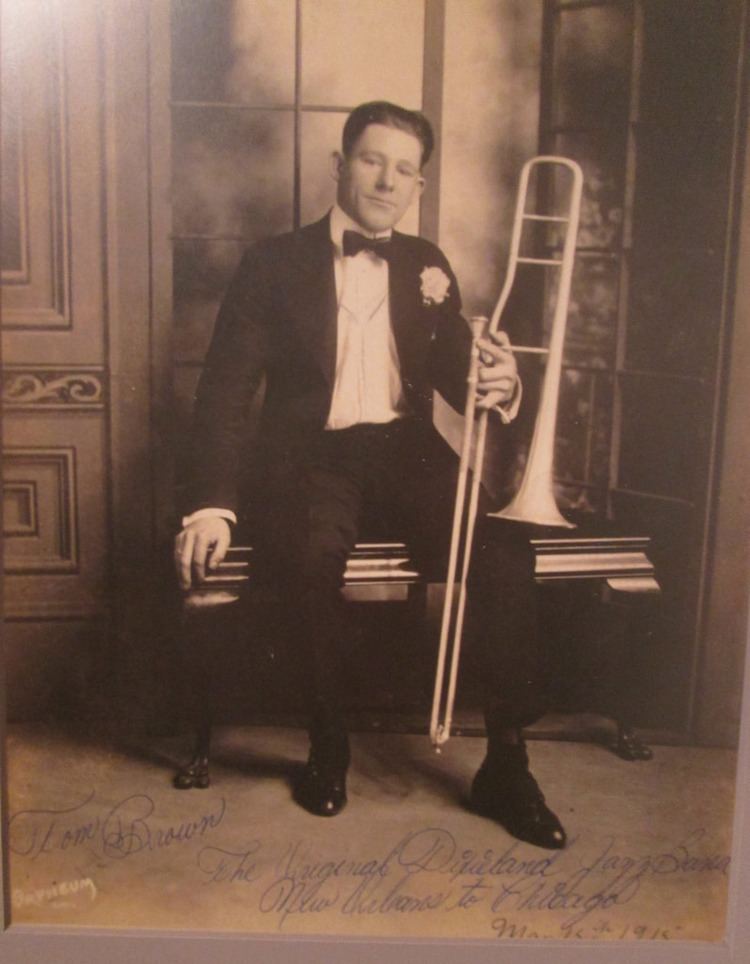 Tom Brown (trombonist) Tom Brown Trombone 1915 Old Mint Museum New Orleans 1915 Flickr