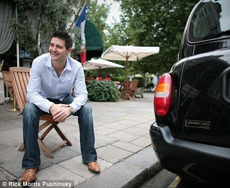 Tom Chambers (actor) In a taxi with Actor Tom Chambers Daily Mail Online
