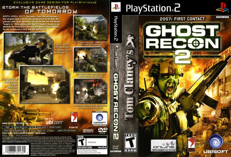 Tom Clancy's Ghost Recon 2 wwwtheisozonecomimagescoverps2315jpg