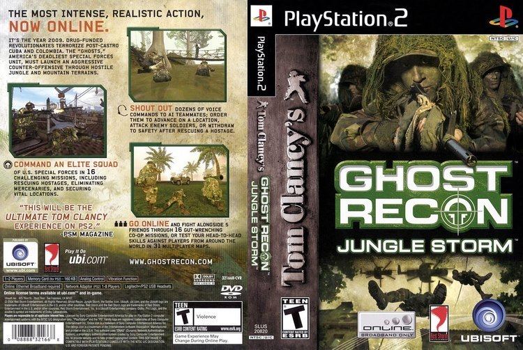 Tom Clancy's Ghost Recon: Jungle Storm Ghost Recon Jungle Storm USA GamePlay Opening PS2 720p