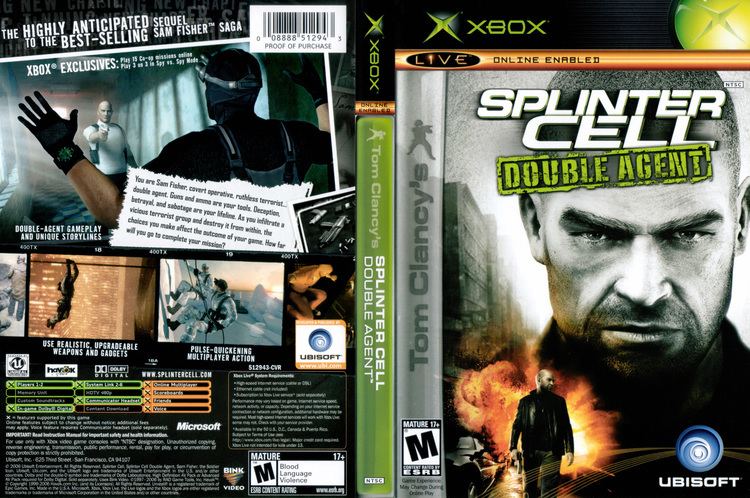 Tom Clancy's Splinter Cell: Double Agent wwwtheisozonecomimagescoverxbox487jpg