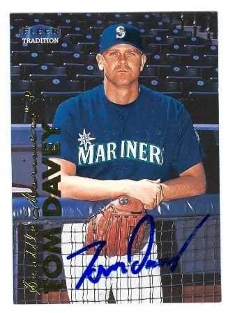 Tom Davey Tom Davey autographed Baseball Card Seattle Mariners 1999 Fleer