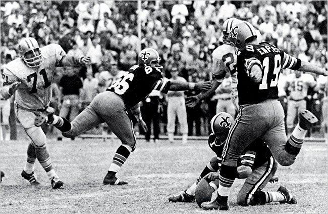 Tom Dempsey The Kick Is Up and It39s A Career Killer The New York