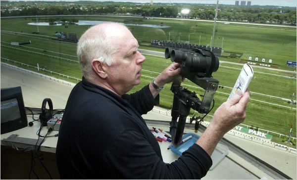 Tom Durkin Panic of Final Stretch Stills Voice of Triple Crown The