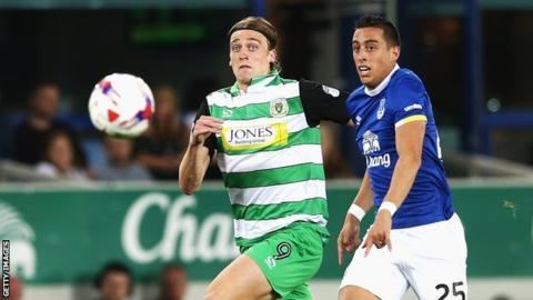 Tom Eaves Tom Eaves Yeovil Town forward among six released by League Two club