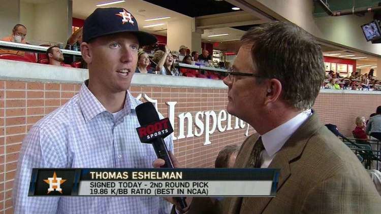 Tom Eshelman Draft pick Eshelman signs with Astros MLBcom