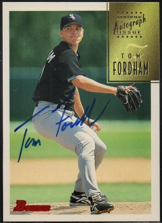 Tom Fordham Baseball Card Breakdown Tom Fordham went to my high school Guys