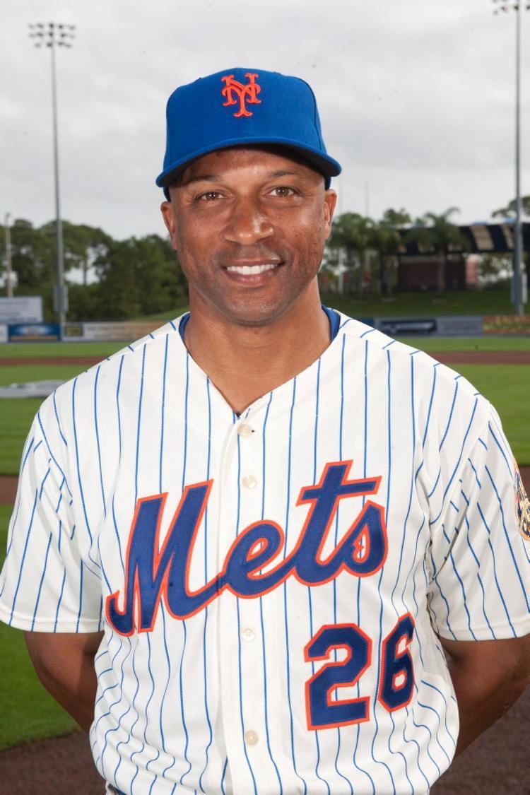 Tom Goodwin New York Mets Spring training portraits of the 2012 Mets