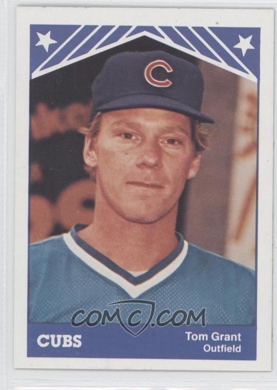 Tom Grant (baseball) 1983 TCMA Iowa Cubs Base 22 Tom Grant COMC Card Marketplace