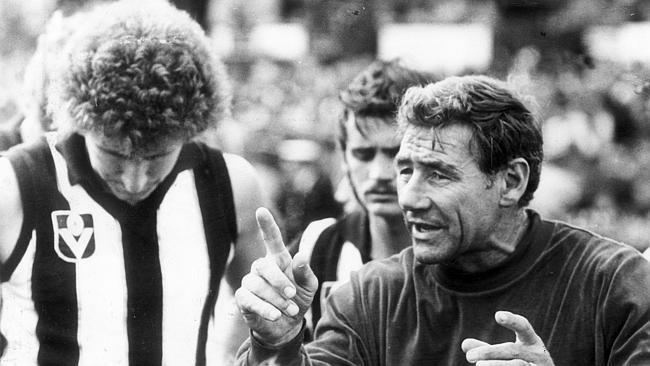 Tom Hafey Tigers39 legendary premiership coach Tommy Hafey faces his