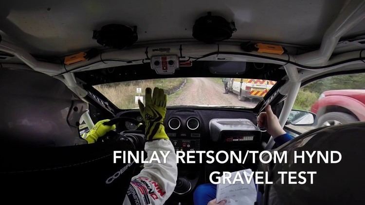 Tom Hynd Finlay RetsonTom Hynd Gravel test Scottish Rally YouTube
