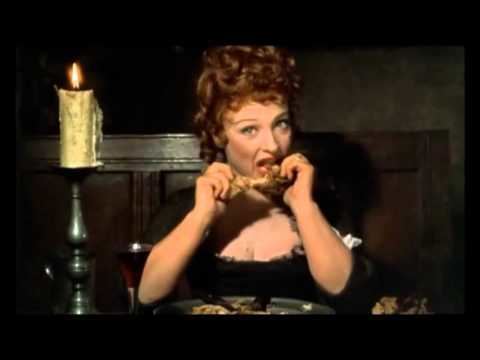 Tom Jones (1963 film) La cena Tom Jones Tony Richardson1963 YouTube