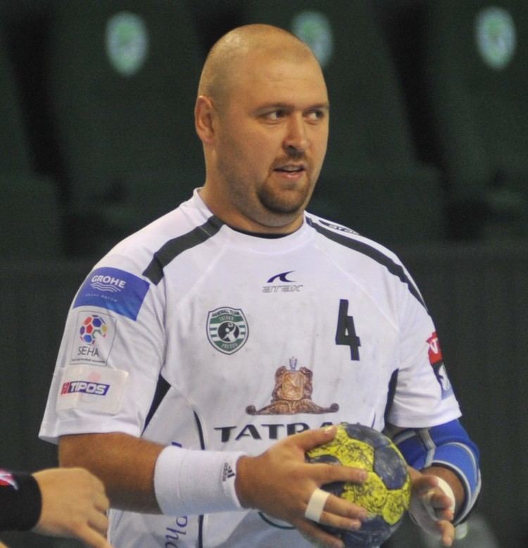 Tomáš Mažár Tom Mar op reprezentoval Slovensko Handball Team Tatran Preov