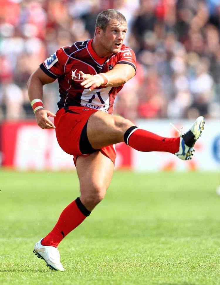 Tom May (rugby union) Toulon39s Tom May slots a kick Rugby Union Photo ESPN