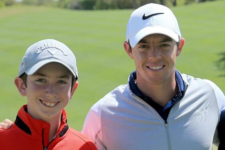 Tom McKibbin Rory McIlroy invites 13yearold golfing prodigy Tom McKibbin to