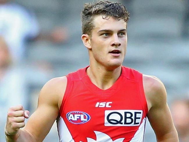 Tom Papley Sydney Swans defeat Carlton by 22 points AFL NAB Challenge 2016 at
